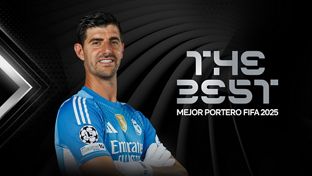 Courtois, candidato al Premio The Best al Portero de la FIFA 2025