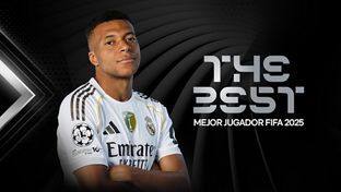Mbappé nominated for The Best FIFA Men's Player Award 2025