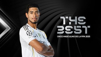 Bellingham é eleito para o Prêmio Seleção Masculina The Best FIFA 2025