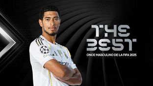 Bellingham, Premio The Best al Once Masculino de la FIFA 2025
