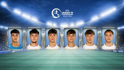 Seis madridistas disputan con España el Europeo sub-19