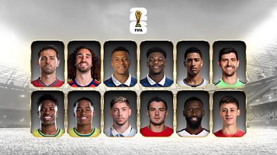 Spielzeiten und Ergebnisse der für die Weltmeisterschaft nominierten Real-Madrid-Spieler