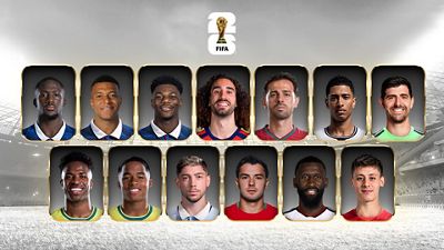 Resultados de los madridistas en el Mundial