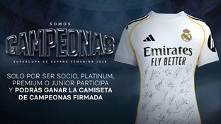 ¡Consigue la camiseta firmada por las campeonas de la Supercopa de España!