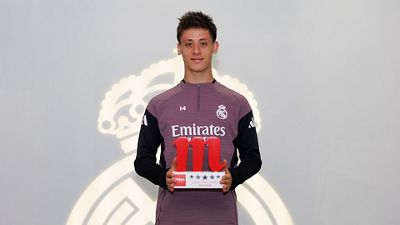 Arda Güler, Jugador Cinco Estrellas Mahou de abril