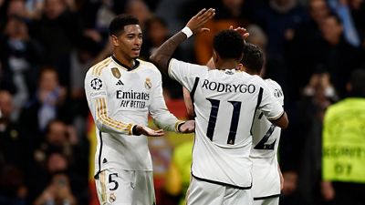 O Madrid assegura o primeiro lugar do grupo