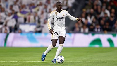 Mendy, 100 victories with Real Madrid
