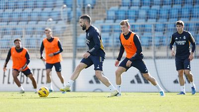 El equipo sigue preparando el partido contra el Cádiz
