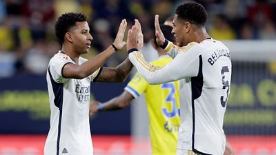 Victoria y liderato con doblete de Rodrygo