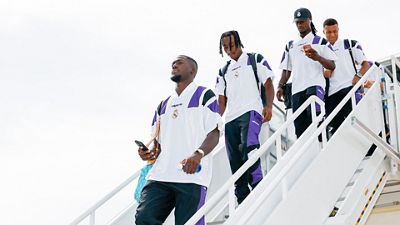 El Real Madrid ya está en Sevilla