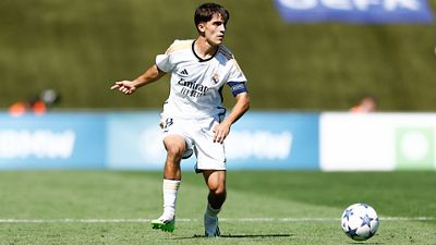 Once inicial del Juvenil A ante el Leipzig
