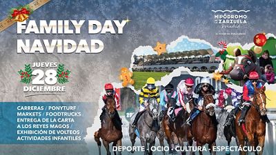 La Fundación Real Madrid participa hoy en el ‘Family Day’ del hipódromo de la Zarzuela