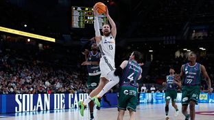 El Real Madrid comienza las semifinales de la Liga contra el Unicaja mañana a las 21:15 h