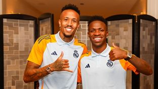 Vini Jr. y Militão ya están con el equipo en Chicago