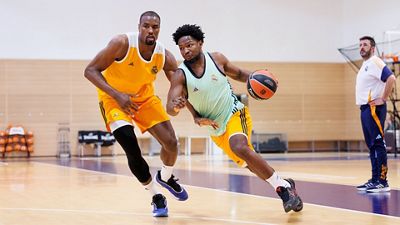 El Madrid prepara el partido frente al Alba Berlín