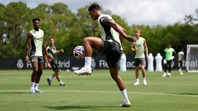 Real Madrid continue preparations for the Pachuca match
