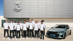 BMW Spain provides official vehicles to the basketball first team
