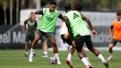 El Real Madrid continúa preparando el partido contra el Pachuca