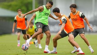 El Real Madrid sigue preparando el partido contra el Borussia Dortmund