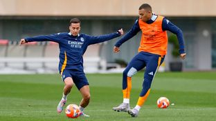 El equipo prepara el partido de Liga contra el Valencia