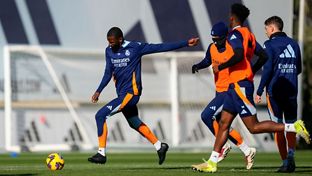 Último entrenamiento antes de recibir al Sevilla