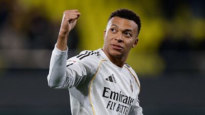 Real Madrid's starting lineup against Mallorca