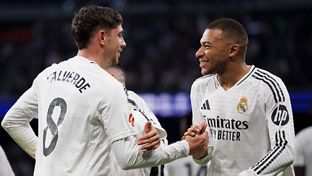 Real Madrid starting line-up to face Sevilla 