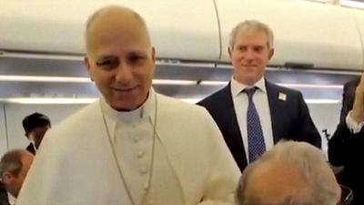 البابا يشجع ريال مدريد