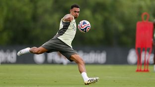Último entrenamiento antes del partido contra el Borussia Dortmund