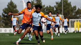 Último entrenamiento antes de recibir al Villarreal