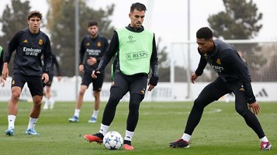 Último entrenamiento antes de recibir al Nápoles