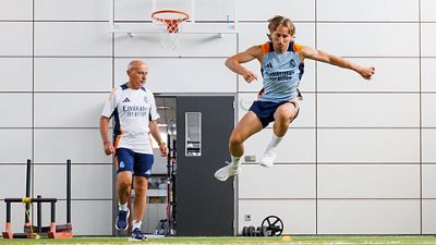 Modrić starts pre-season training