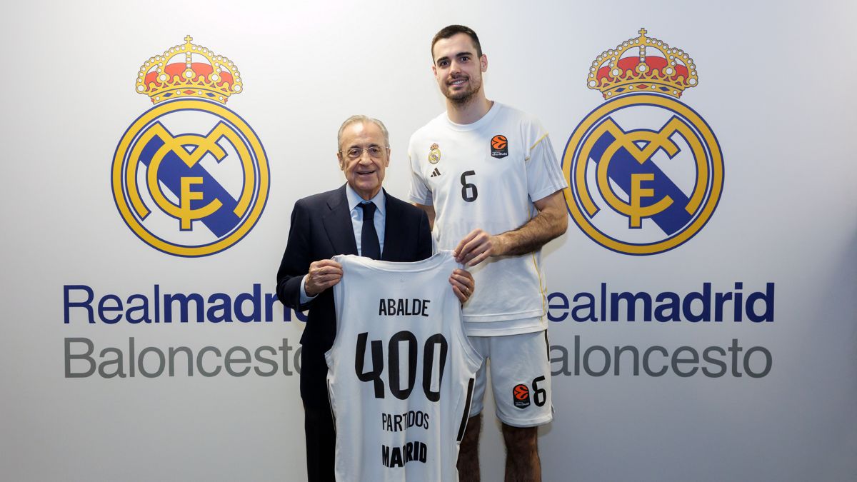 Abalde, 400 Spiele mit Real Madrid