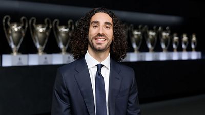 Cucurella: “Vivir la magia del Bernabéu desde dentro va a ser muy bonito”