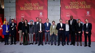 Acto de bienvenida a la NFL en la Comunidad de Madrid