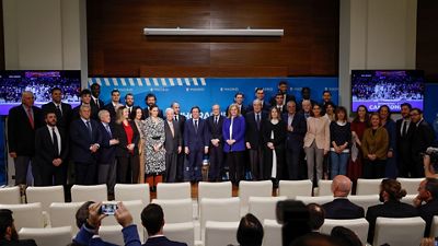 The Team Photo at City Hall