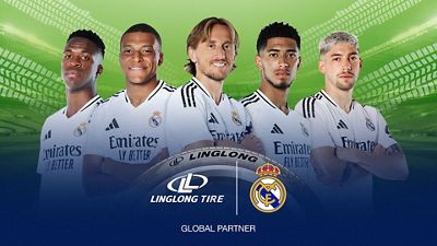 El Real Madrid y Linglong Tire anuncian un acuerdo de patrocinio global