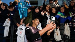 Fiesta de madridismo en el Di Stéfano