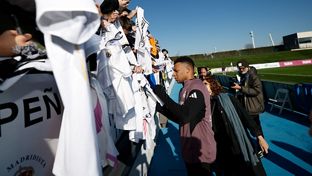 Fiesta de madridismo en el Di Stéfano