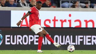 10-0: Alaba firmó la asistencia del primer tanto en la goleada de Austria frente a San Marino