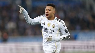 Mbappé: 21 goles en 20 partidos de Liga