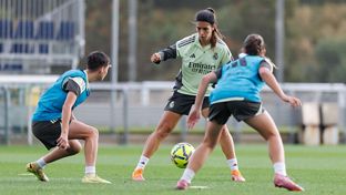 El equipo continúa preparando el partido contra el Eibar