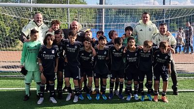 El Alevín B, campeón del Grupo 1 de la División de Honor