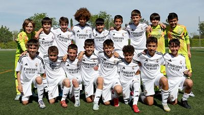 Alevín B, campeón del Grupo 1 de la División de Honor 