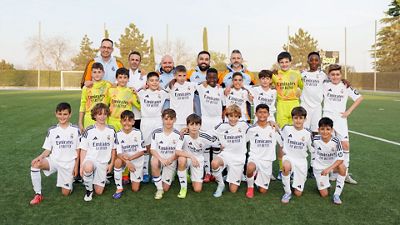 El Alevín C, campeón del Grupo 2 de la División de Honor 