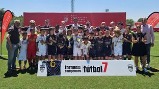 El Alevín B conquista el Torneo de Campeones de División de Honor