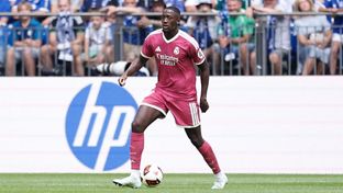 Primeiro jogo de Konaté com o Real Madrid