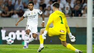 El 0-4 del Madrid: Rodrygo combina con Mbappé y define con efecto