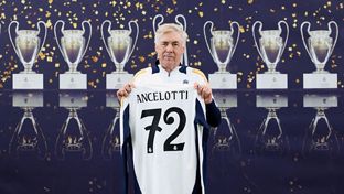 Ancelotti, el entrenador del Real Madrid con más partidos en la Copa de Europa: "Es un gran honor"
