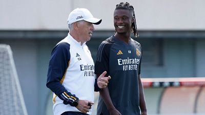 Ancelotti y Camavinga comparecerán en rueda de prensa después del entrenamiento